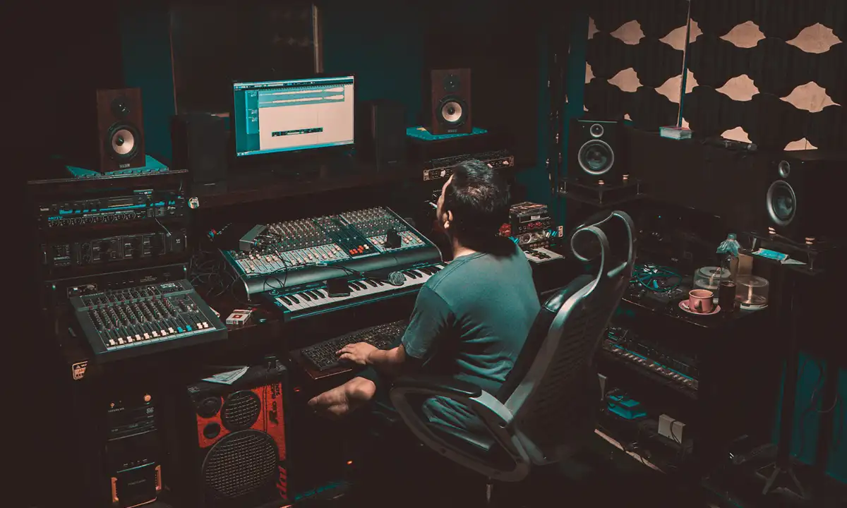 Music production studio